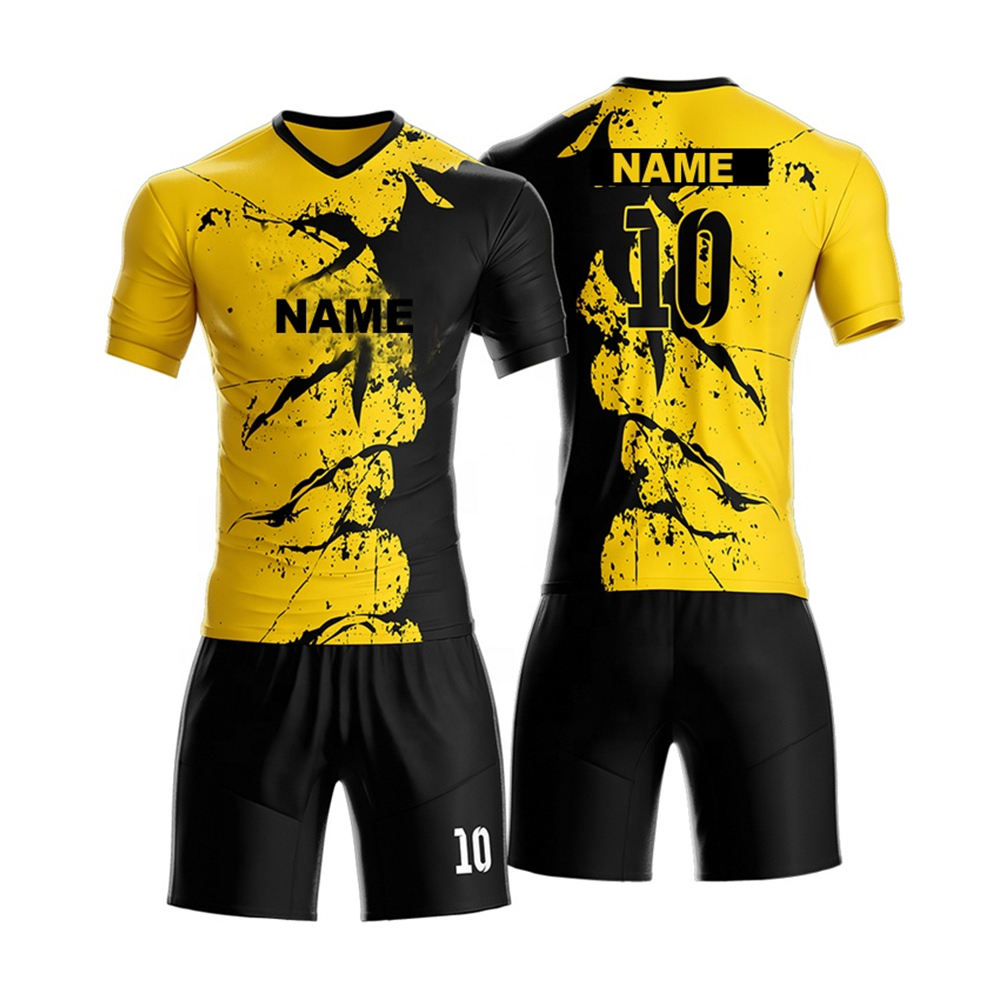 Hestic Sports Wear 2024 Latest Design Soccer Uniform Set New Arrival Team Name Men Soccer Sports Football Uniforms For Sale